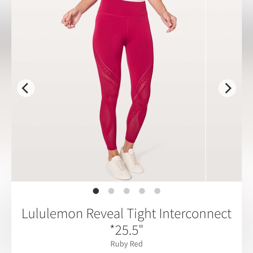 Lululemon reveal tight interconnect legging RARE - 6